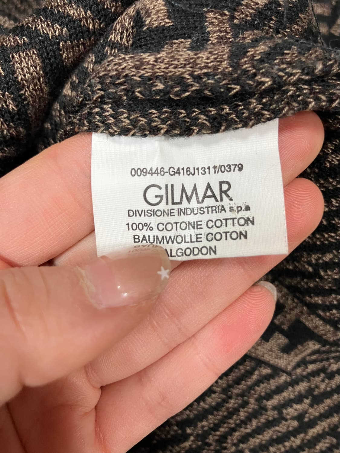 펜디 FF  로고 니트 L 상품이미지6