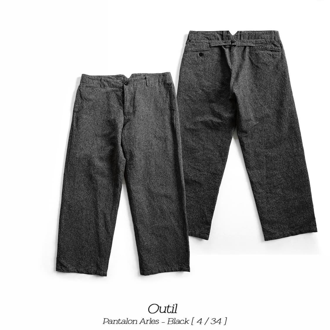 우티 Pantalon Arles 워크 팬츠 4(34사이즈) 상품이미지1