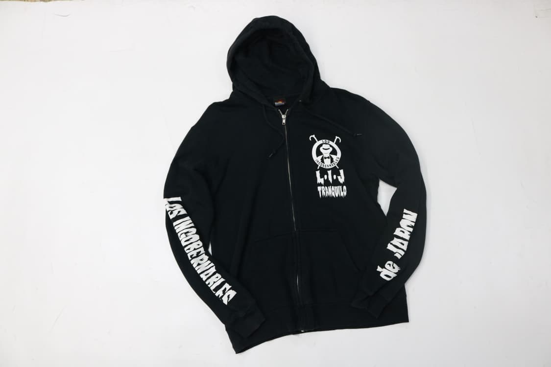 NJPW 신일본 프로레슬링 L.I.J 로스 인고베르나블레스 후드 집업  상품이미지2