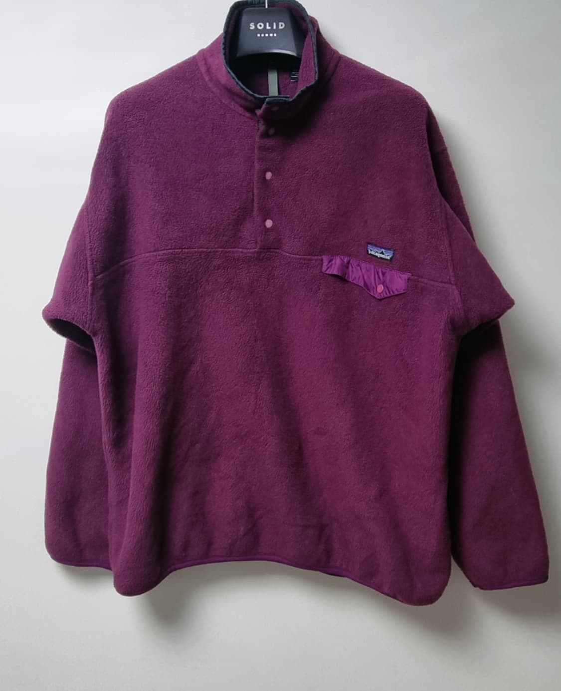 파타고니아 신칠라 버건디 퍼플  made in usa L 상품이미지1