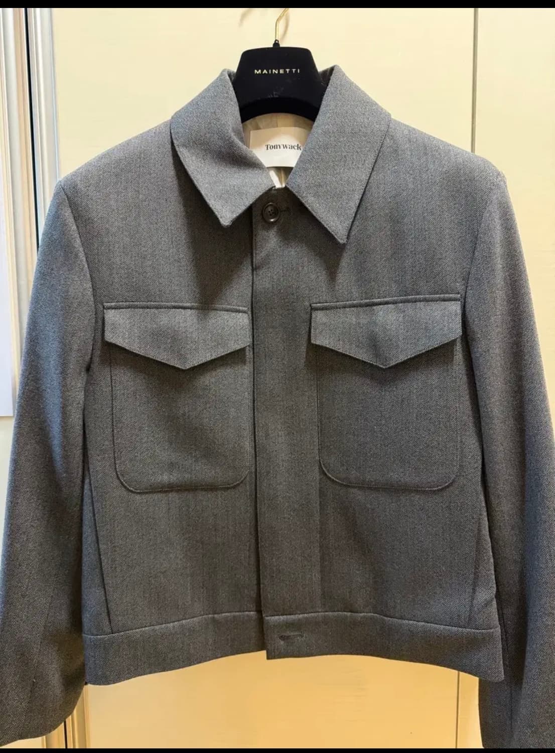 Tonywack 울 헤링본 필드 자켓 [M] 상품이미지4