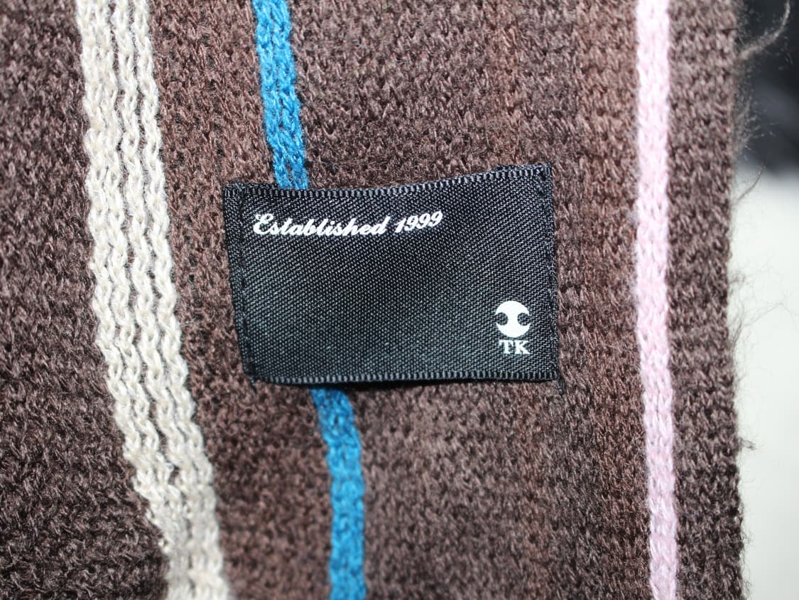 타케오키쿠치 스트라이프 머플러 상품이미지5