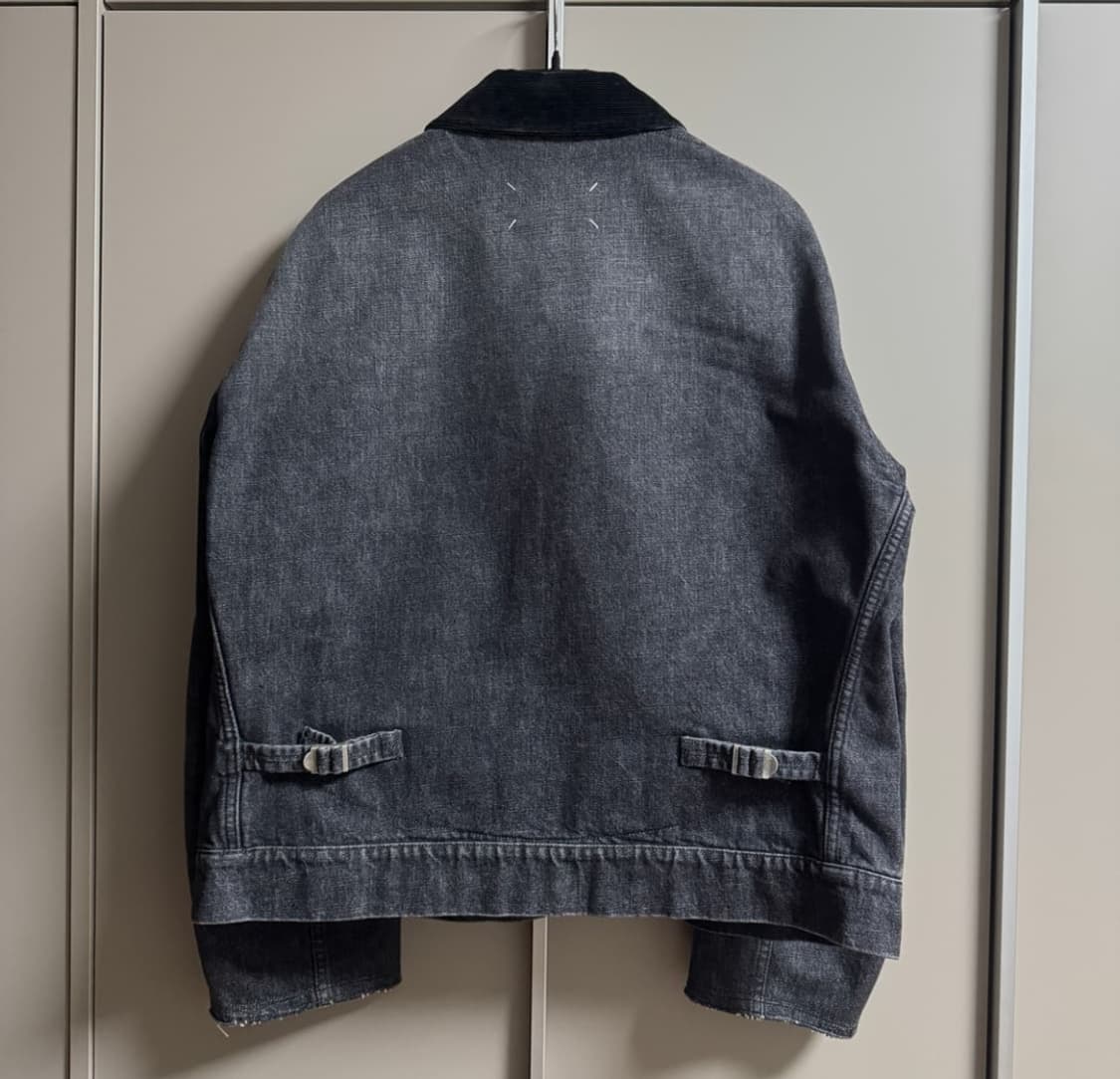 메종 마르지엘라 디스트레스드 칼라 데님 자켓 상품이미지2