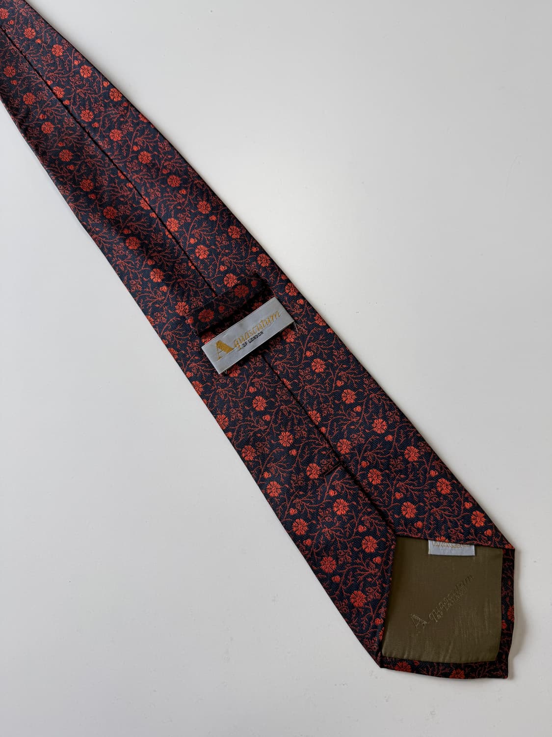 아쿠아스큐텀(Aquascutum) 실크 넥타이 9.8cm 상품이미지3