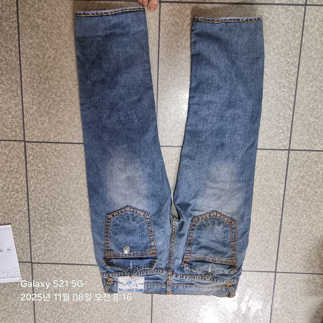 트루릴리젼 일자스탠다드핏 38 상품이미지2