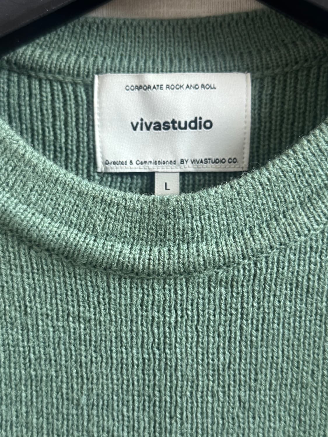 비바스튜디오 / 그린 니트 /48 상품이미지2