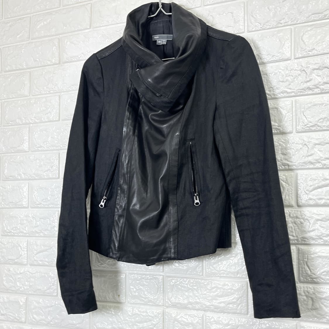 Vince 빈스 가죽자켓 XS 상품이미지2