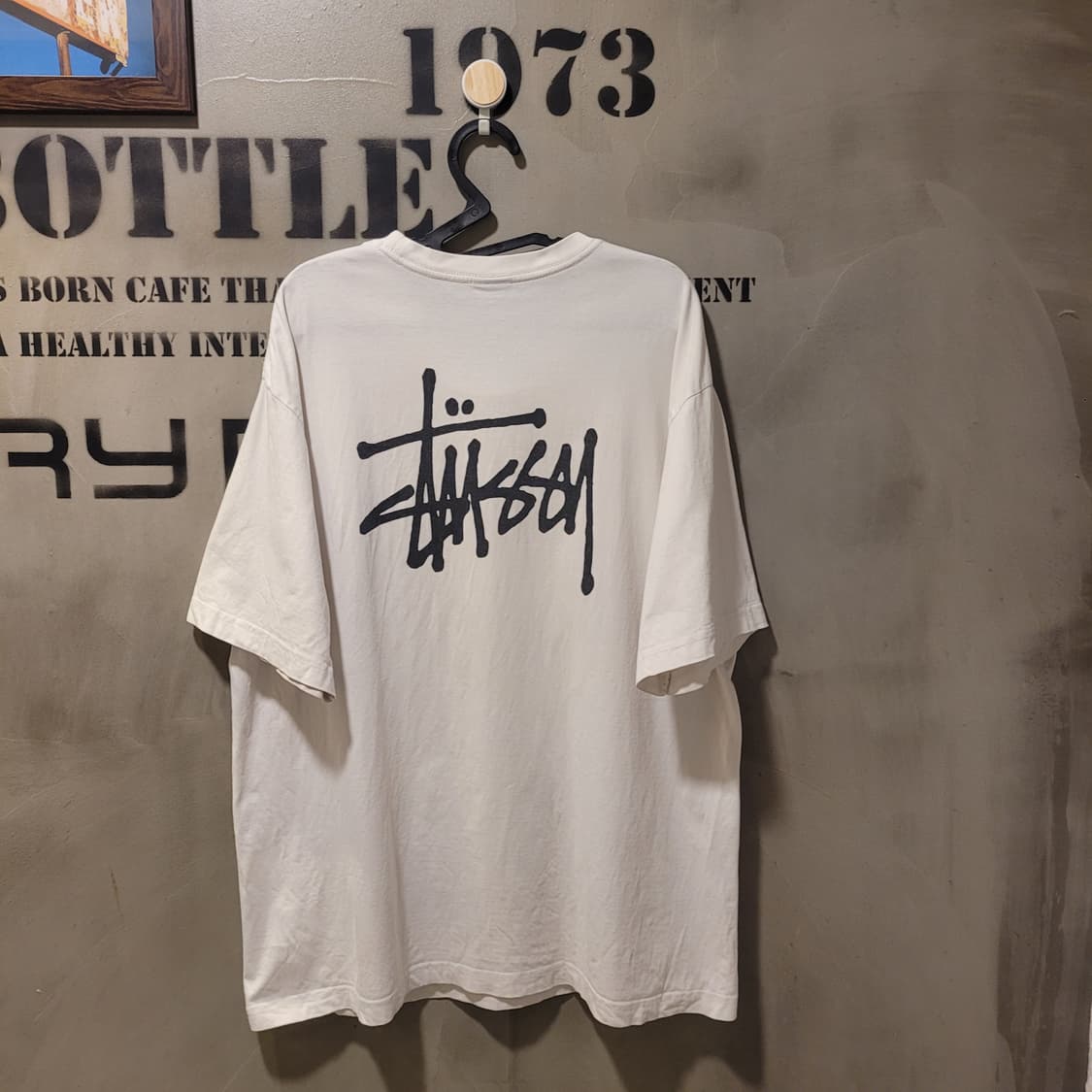 스투시 백로고 반팔 L(100~105) 상품이미지2