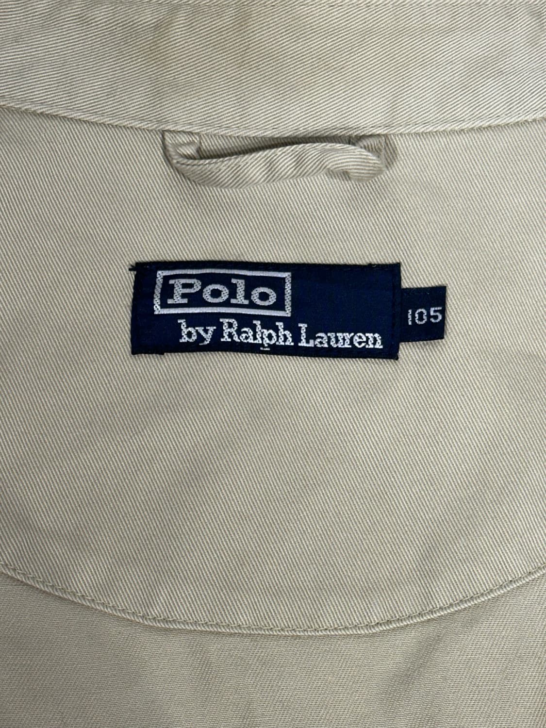 폴로 베이지 오버핏 블루종 자켓 105 상품이미지7