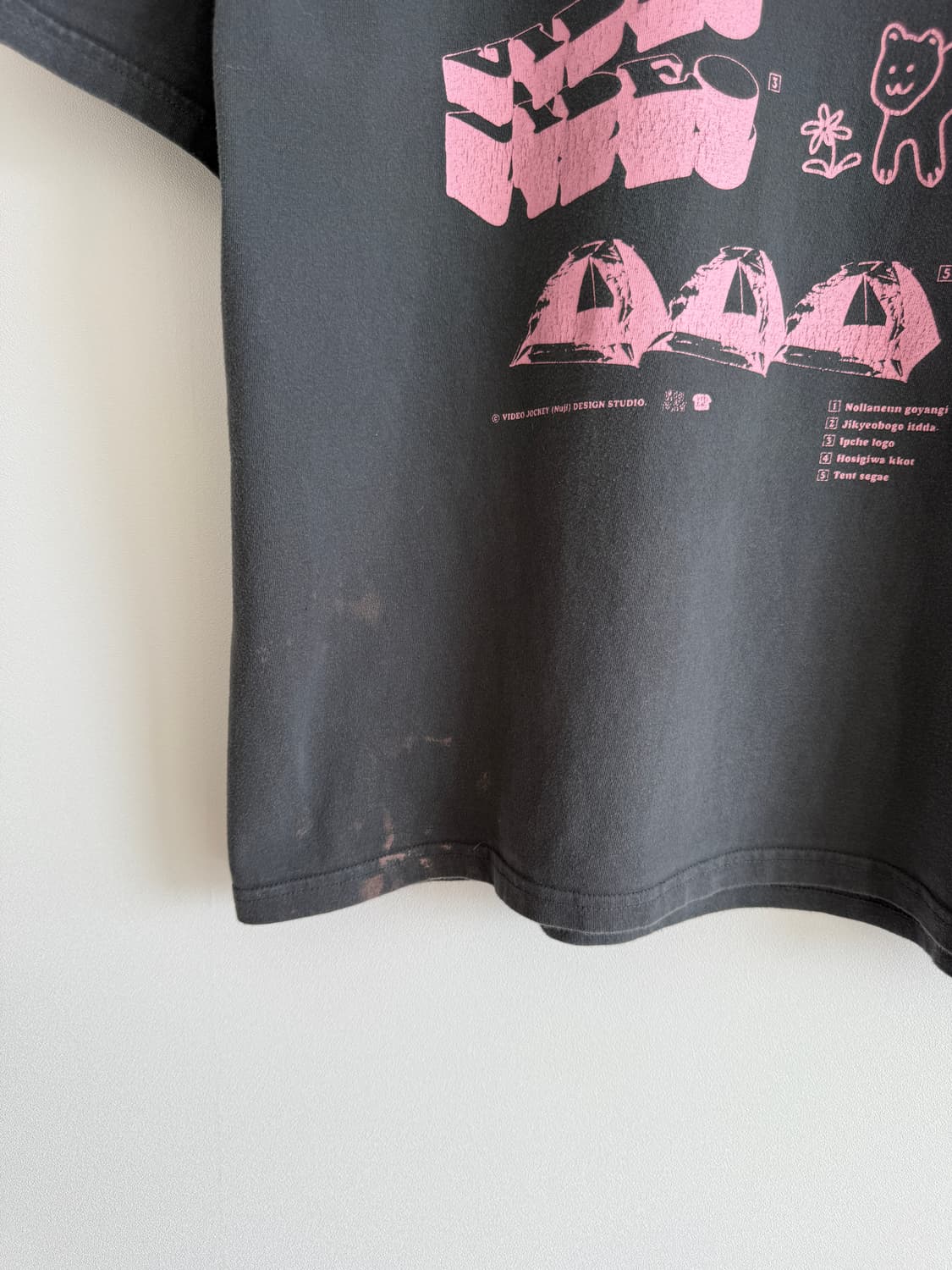 Pre owned 프린팅 반팔 티셔츠 상품이미지3