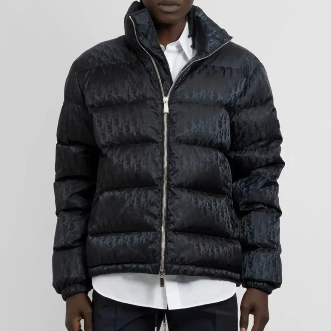 [블랙 52/새상품급] 디올 오블리크 패딩 블랙 풀구성 상품이미지7