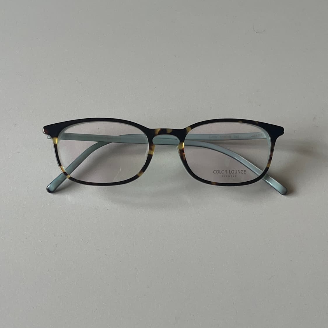 colorlounge 민트 호피 배색 안경테 deadstock 상품이미지1
