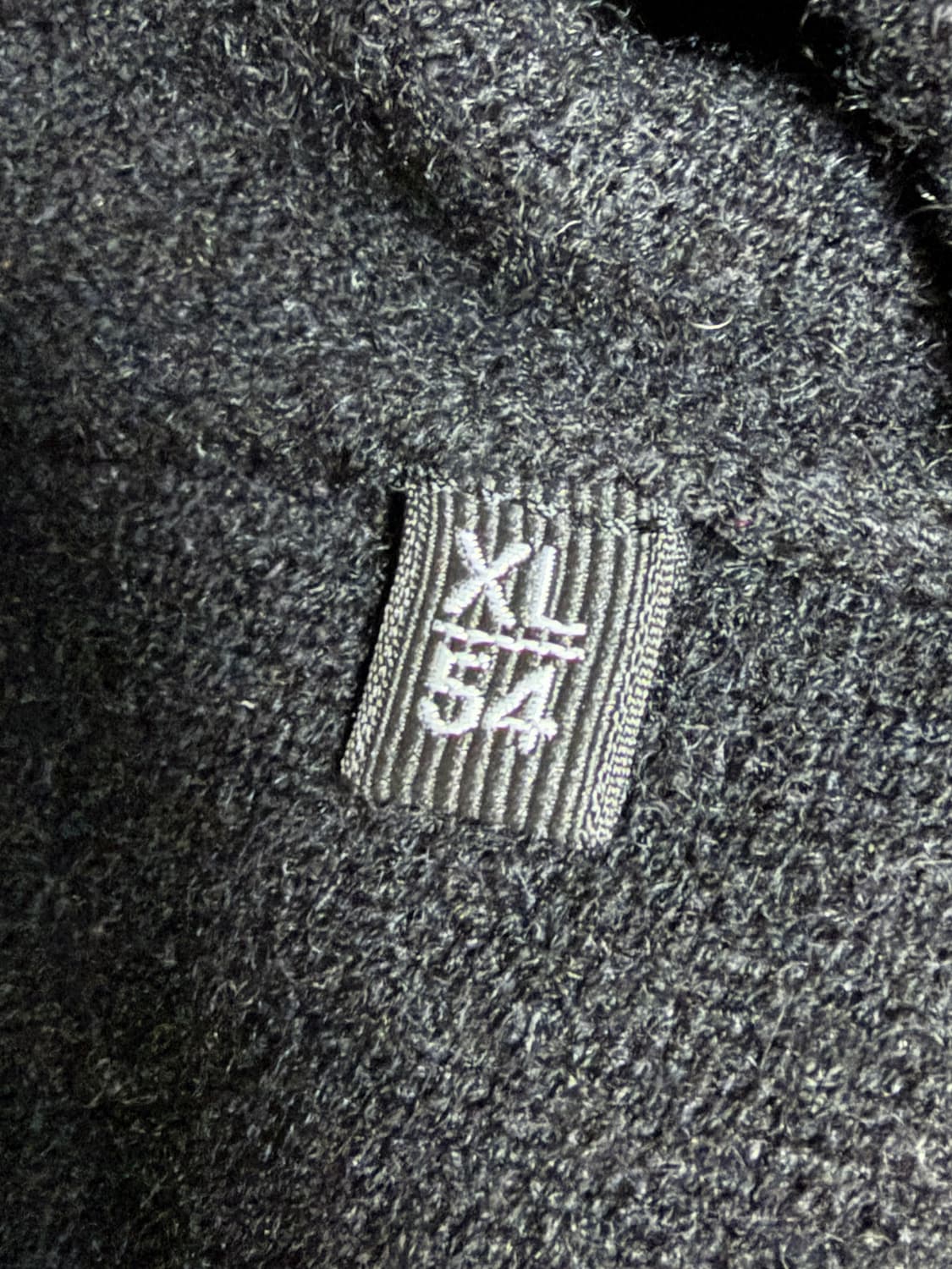 [XL] 제냐 오아시 캐시미어 크루넥 스웨터 블랙 상품이미지3