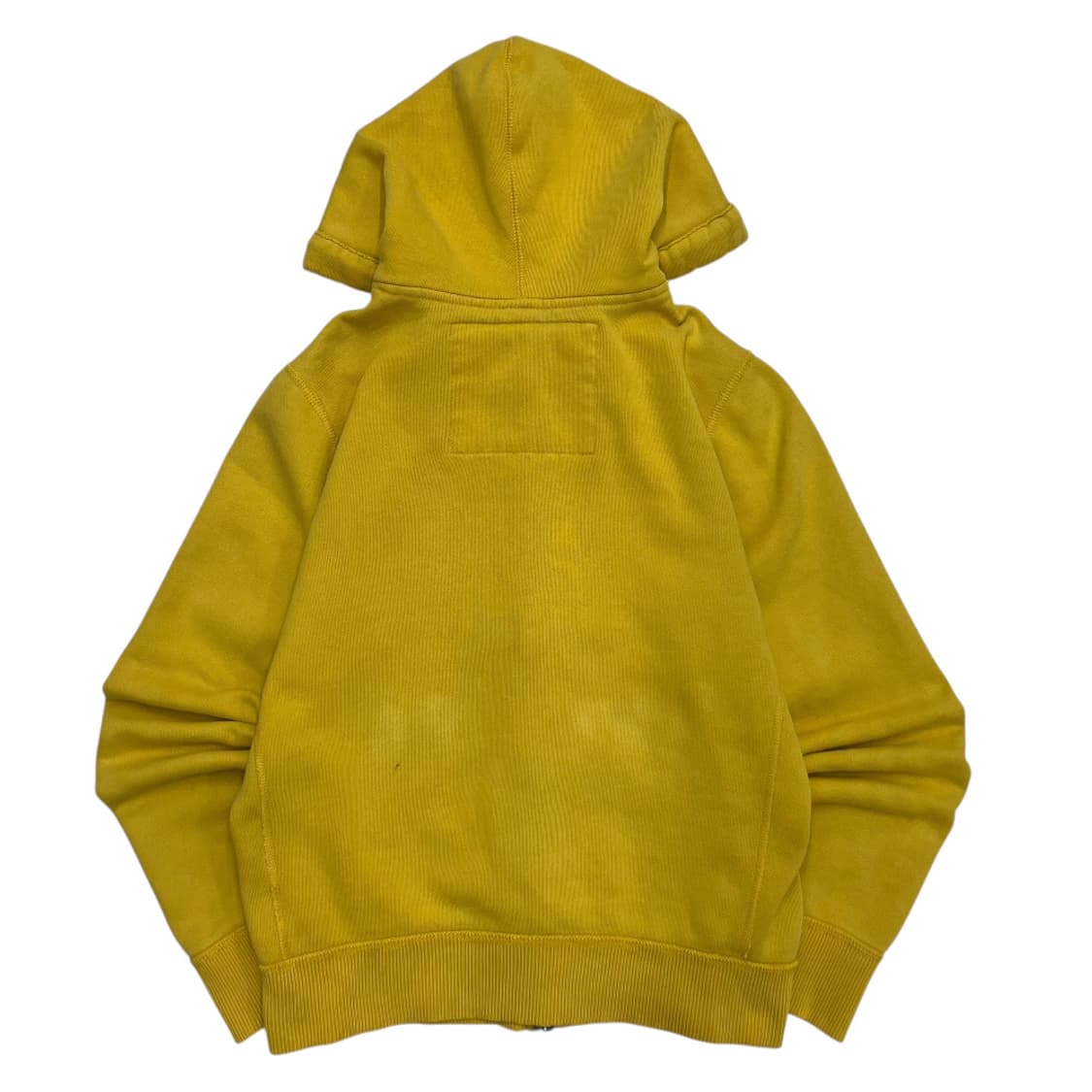 아베크롬비 버건디 패치로고 옐로우 후드집업 M 상품이미지3