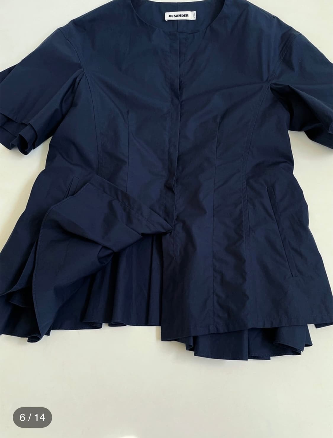 JIL SANDER PLEATS DETAILED BLOUSE 상품이미지6
