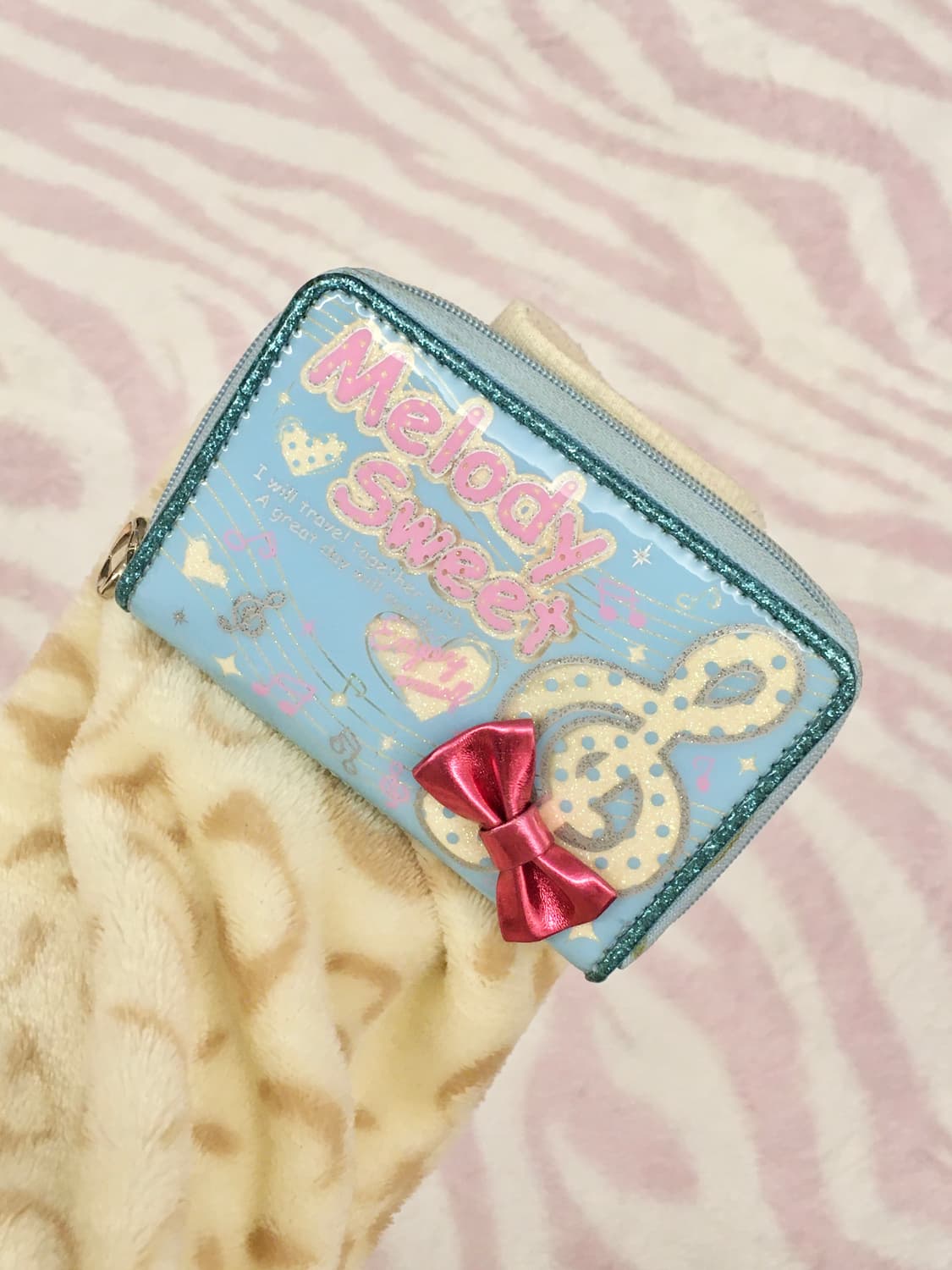 헤이세이 소다맛 음표 도트 지갑 갸루 조지후쿠 상품이미지4