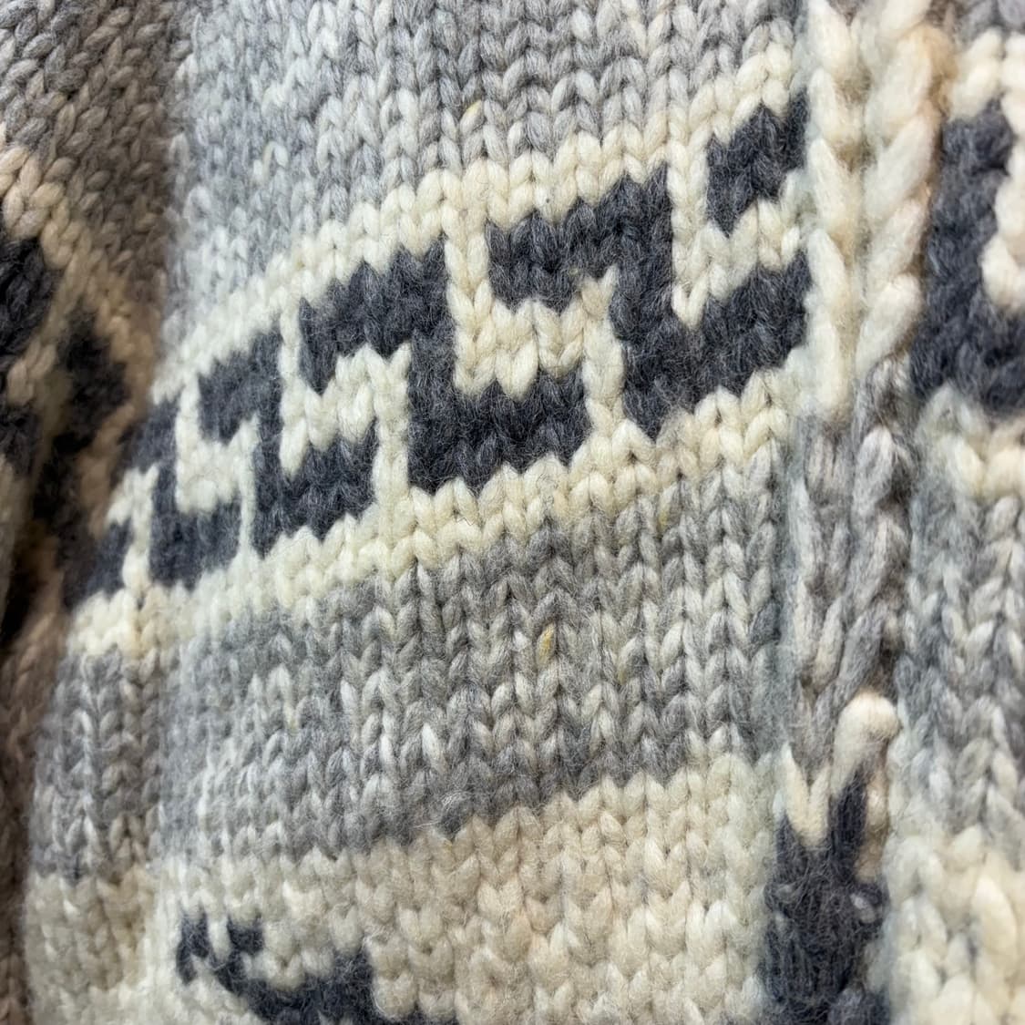 [XL] CANADA 빈티지 캐나다 코위찬 스웨터  상품이미지4