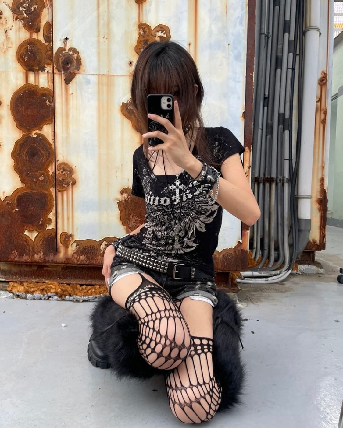 🎸블랙 백 프린팅 티셔츠🎸 상품이미지3