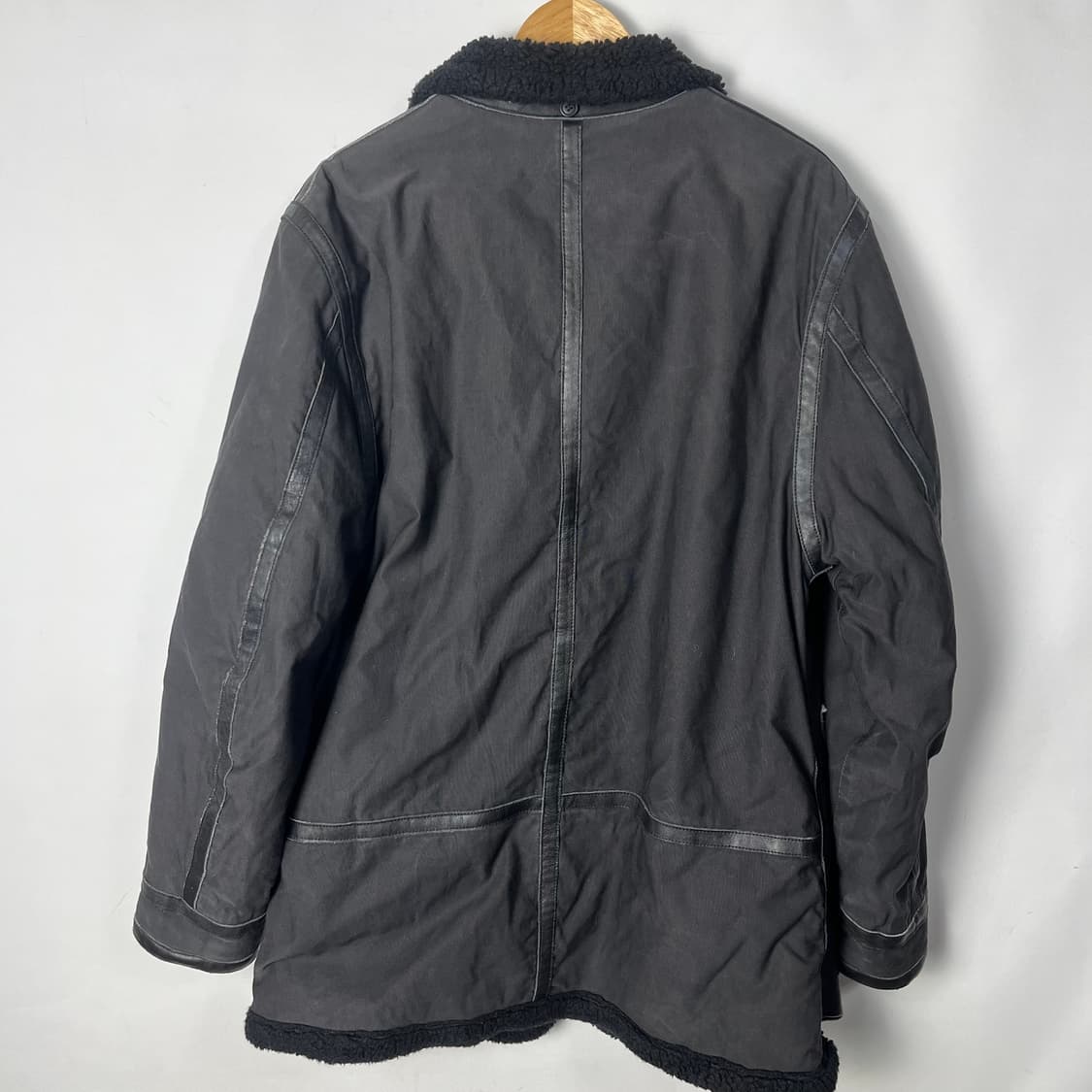 [Avirex] 아비렉스 B-7 레더포켓 무스탕 자켓 상품이미지2