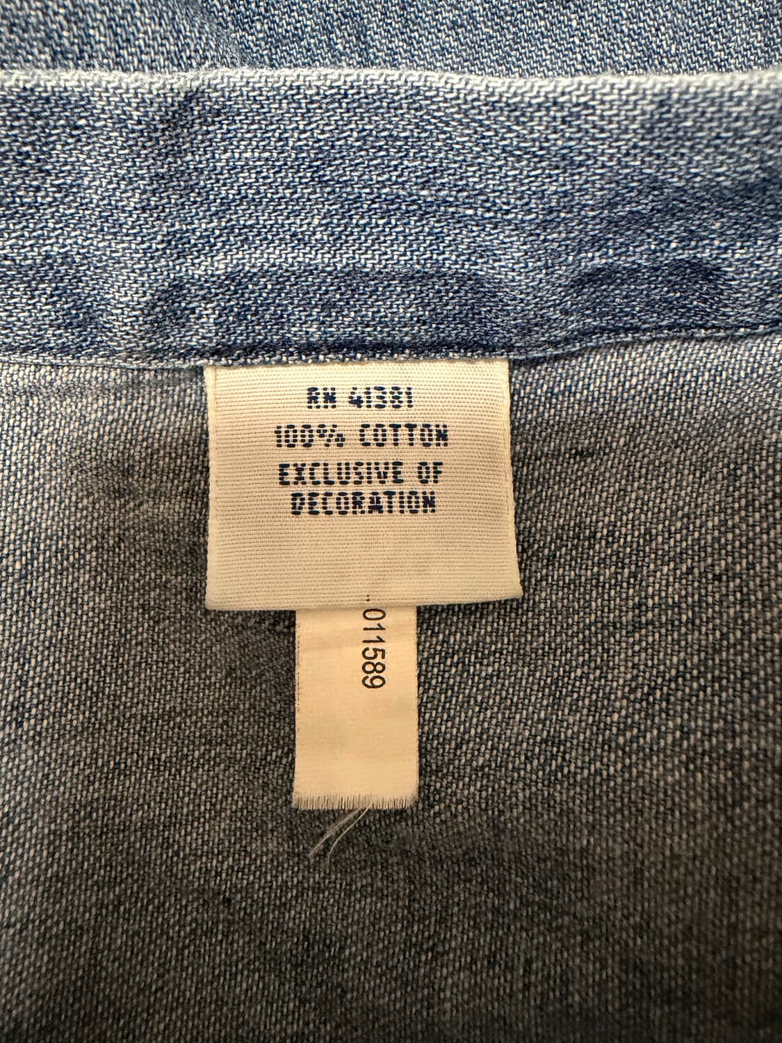 폴로 랄프로렌 데님셔츠 L 상품이미지4