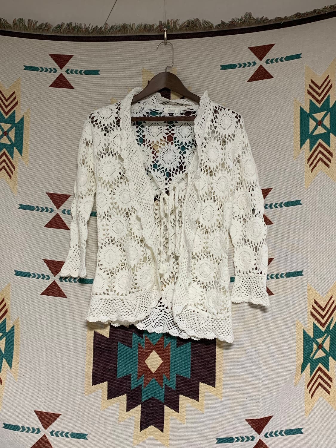 모리걸 크로셰 가디건  상품이미지1