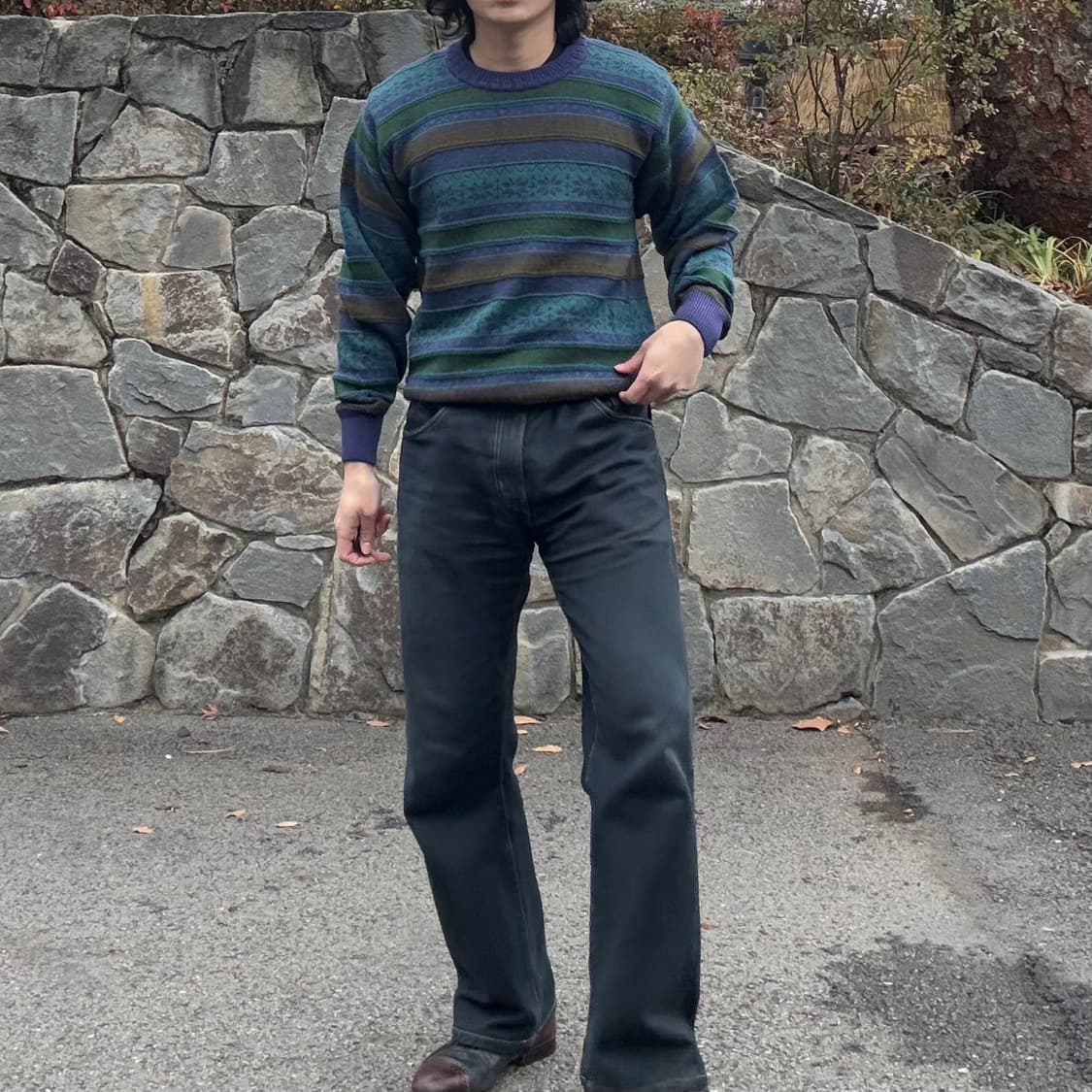 RHODE ISLAND 울 재크가드 니트 스웨터 상품이미지2