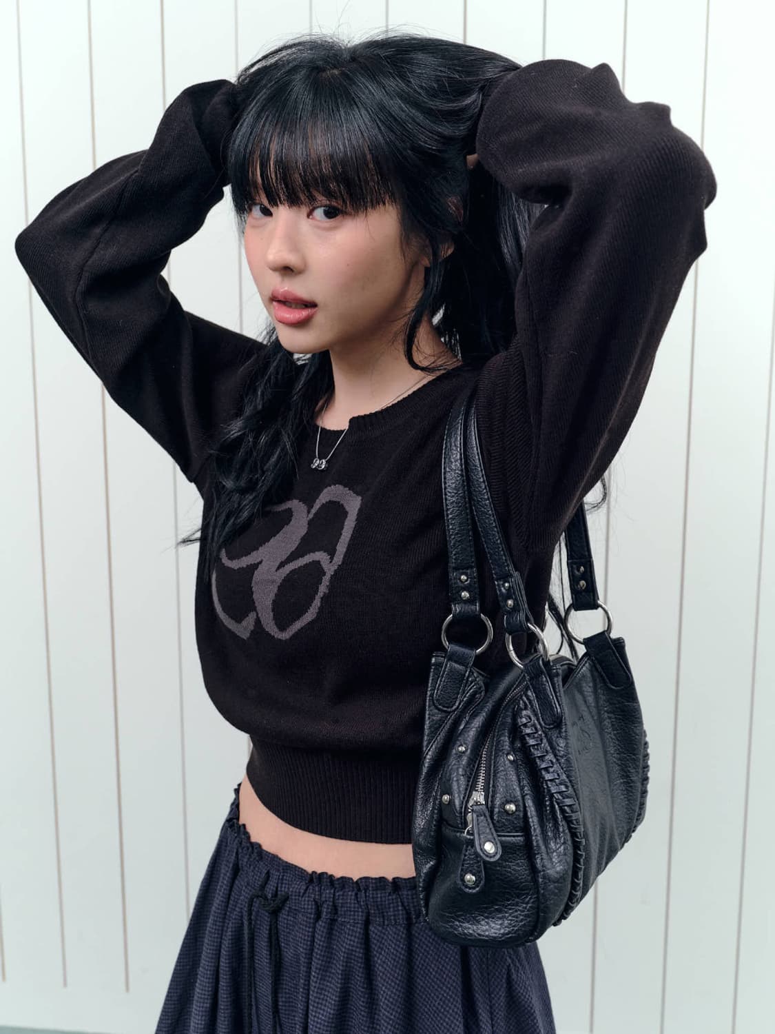 애즈온 보니타 미니백 블랙 상품이미지1