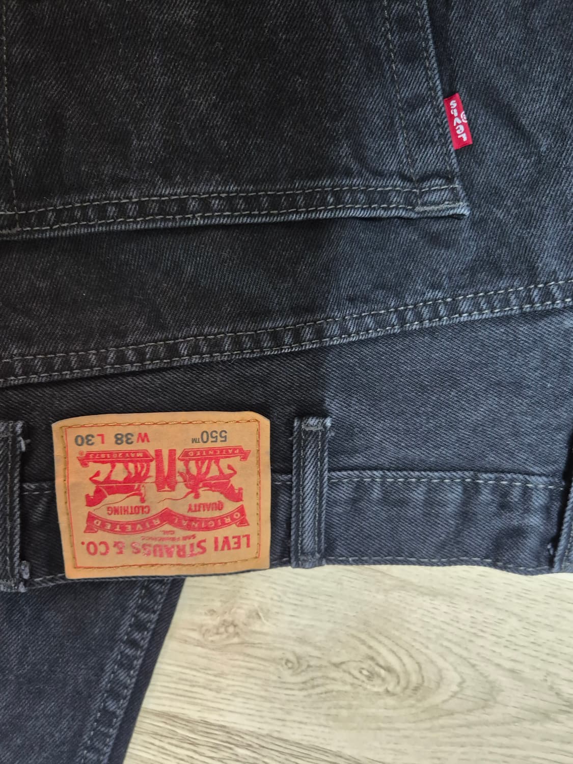 Levi's 550 Black 38x30 사이즈 상품이미지2