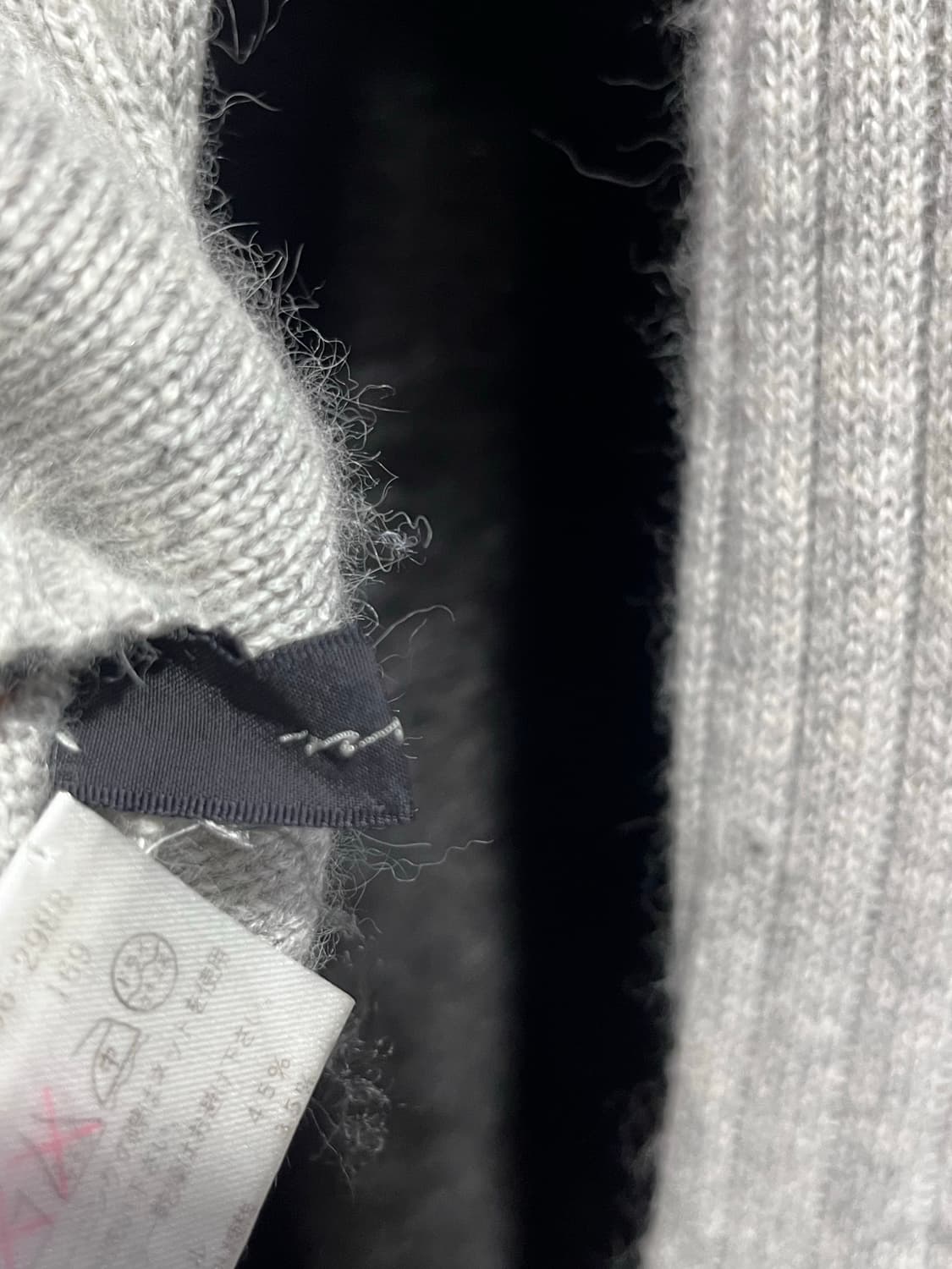 그레이 니트 스웨터 상품이미지5