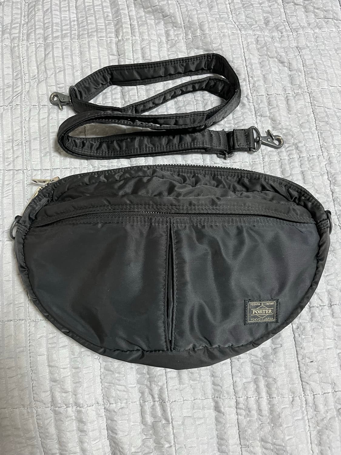 Porter 요시다 포터 포터 탱커 반달숄더백 블랙 상품이미지1