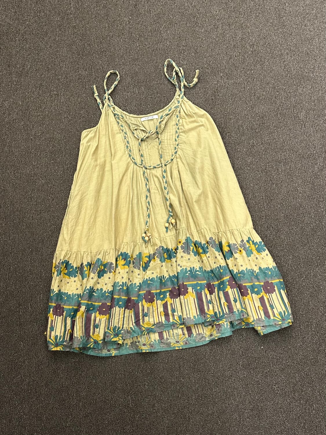 OS)As know as pinky vintage 뷔스티에 원피스 상품이미지1