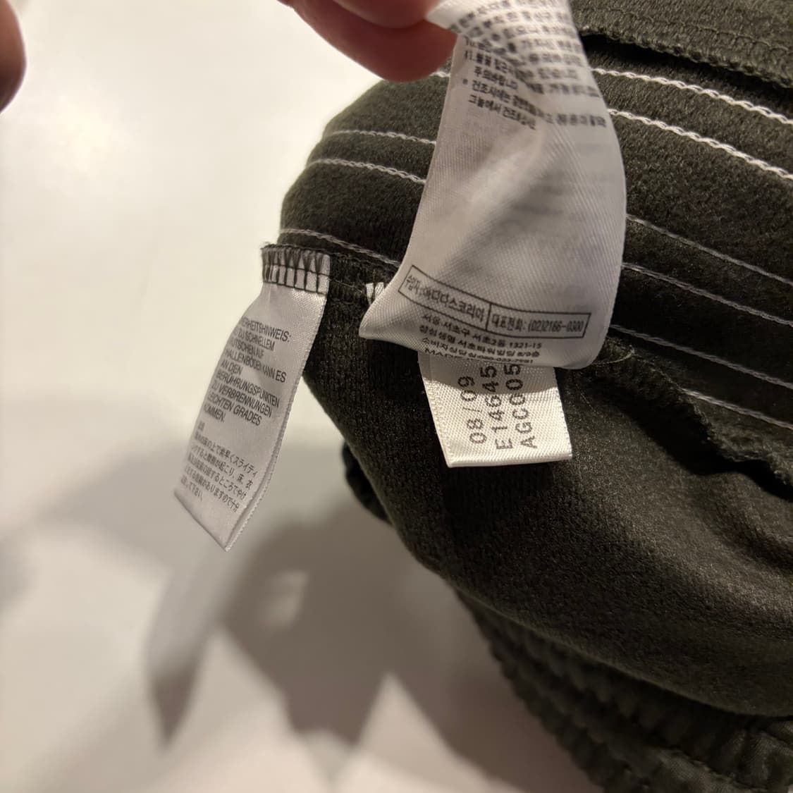 [95] 09s 아디다스 파이어버드 트레이닝 바지 팬츠 카키 D326 상품이미지6