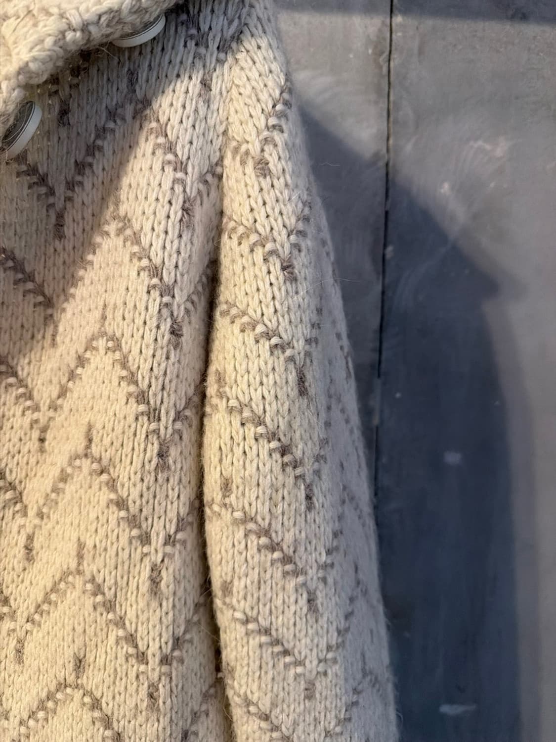 에스 기비엔 알파카 가디건 55~66 상품이미지8