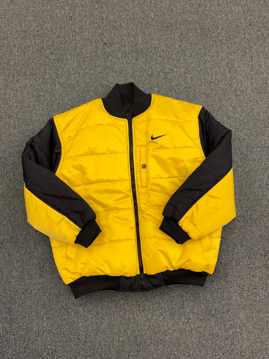 M)나이키 빈티지 리버시블 봄버 패딩 상품이미지1