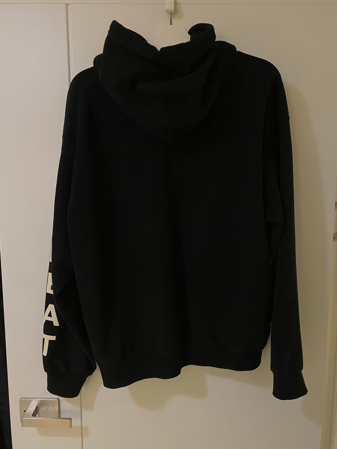 [L] 알프레드 블랙 후드 상품이미지2