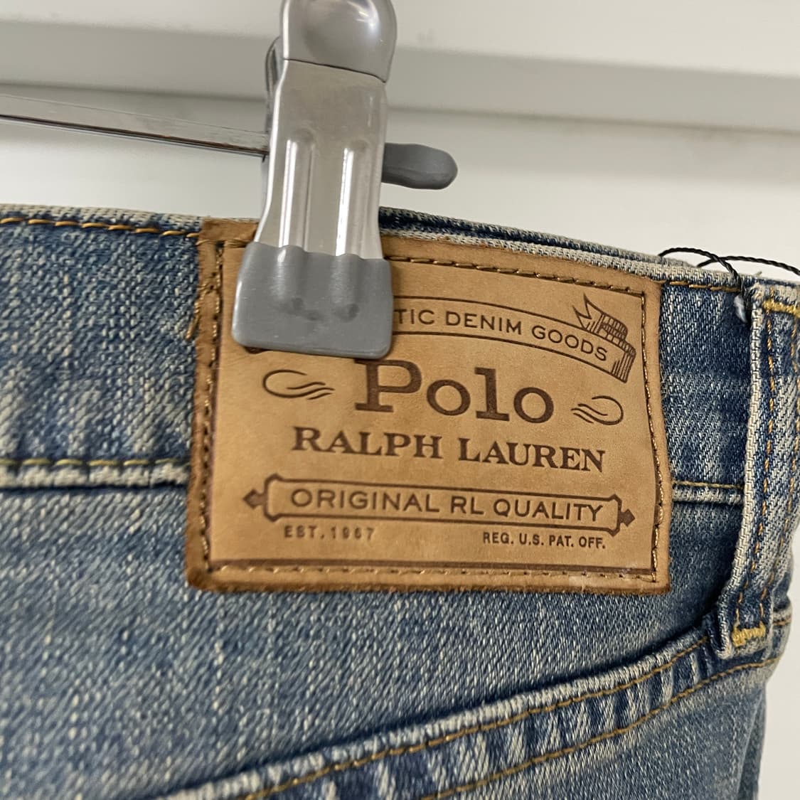 폴로 랄프로렌 QR 데님 팬츠 34/32 상품이미지4