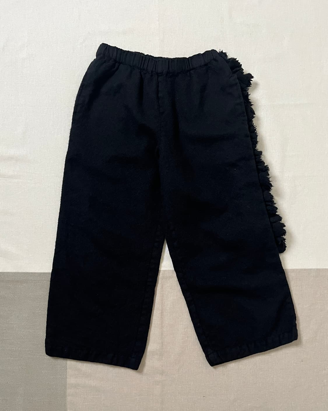 꼼데가르송 축융 울 사이드 테슬 이지팬츠 comme des garcons 상품이미지4