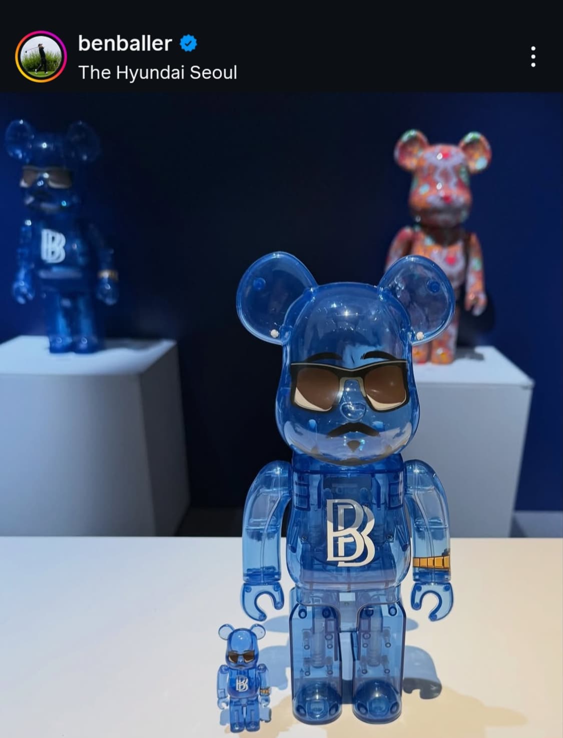 Be@rbrick BenBaller 400% & 100% 상품이미지1
