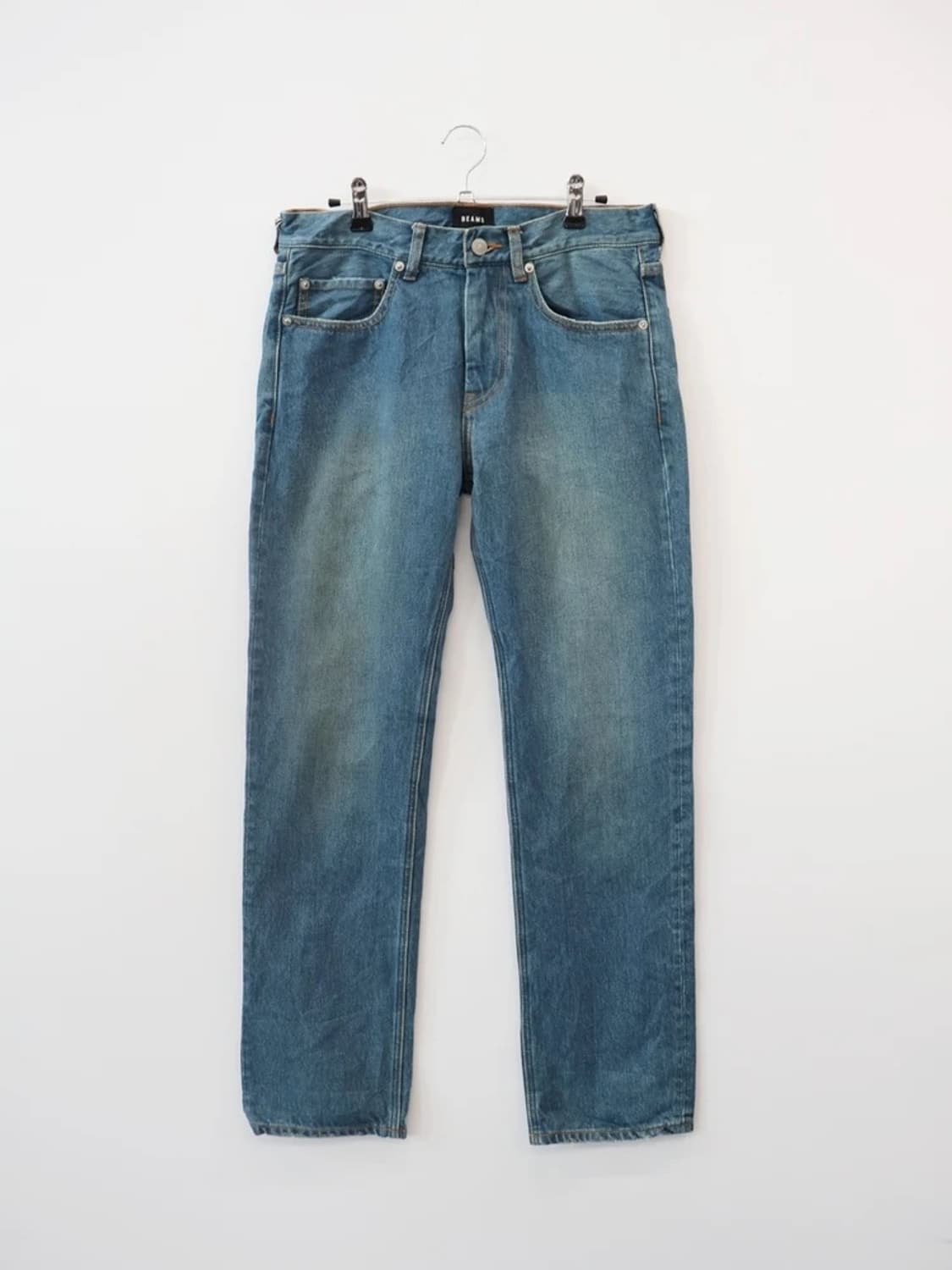 BEAMS Washed Denim Pants 상품이미지4