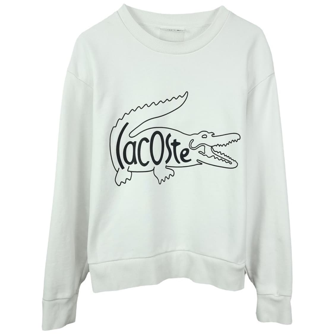 [라코스테] 빅로고 자수 오버핏 맨투맨 M19938 상품이미지2