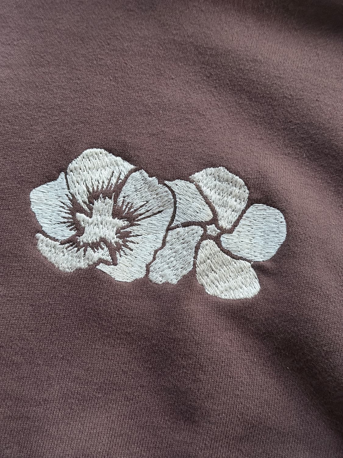 알미래 브라운 크롭후드 상품이미지3