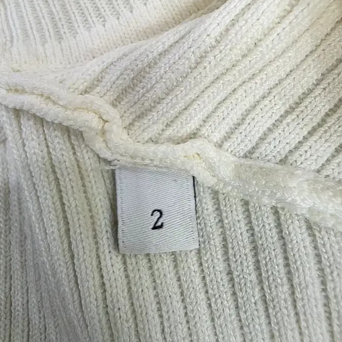 Sandro 산드로 크림 니트 블라우스 ~55 상품이미지10