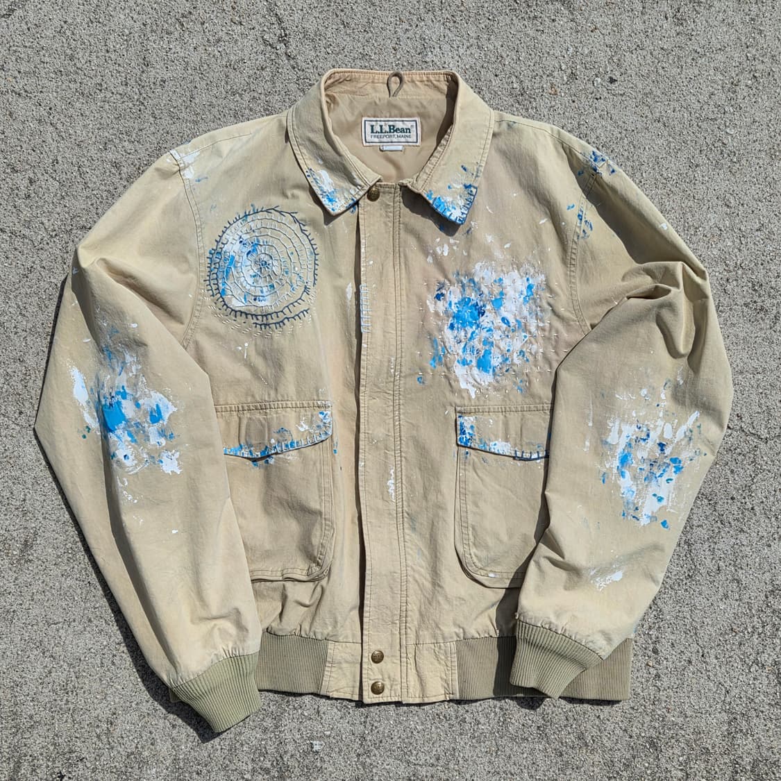 S.O/ 핸드페인팅, 자수 커스텀 자켓 상품이미지7