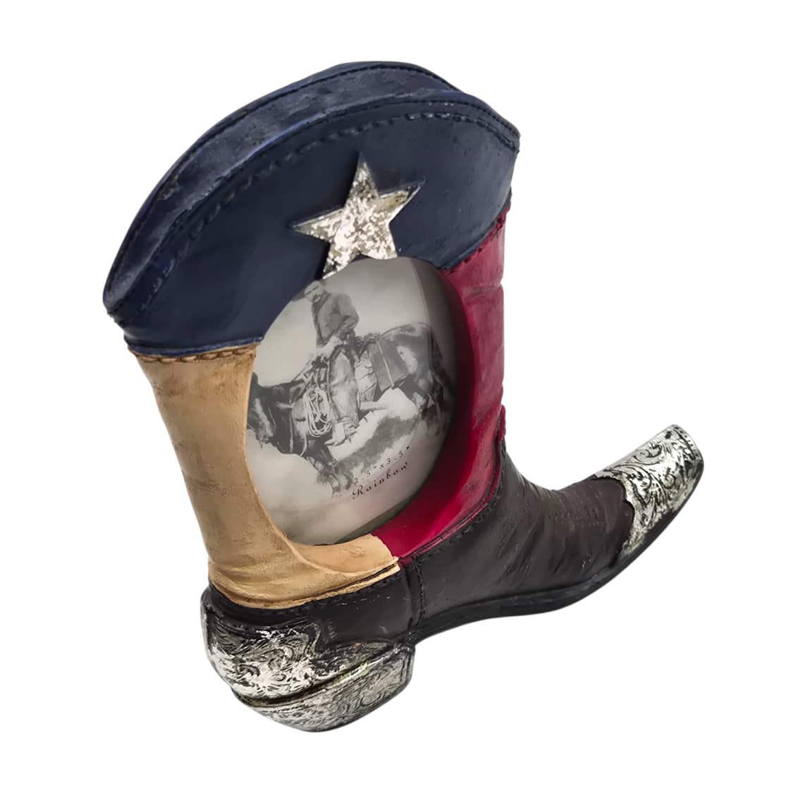 00s 미국 텍사스 웨스턴 부츠 스탠드 액자 상품이미지2