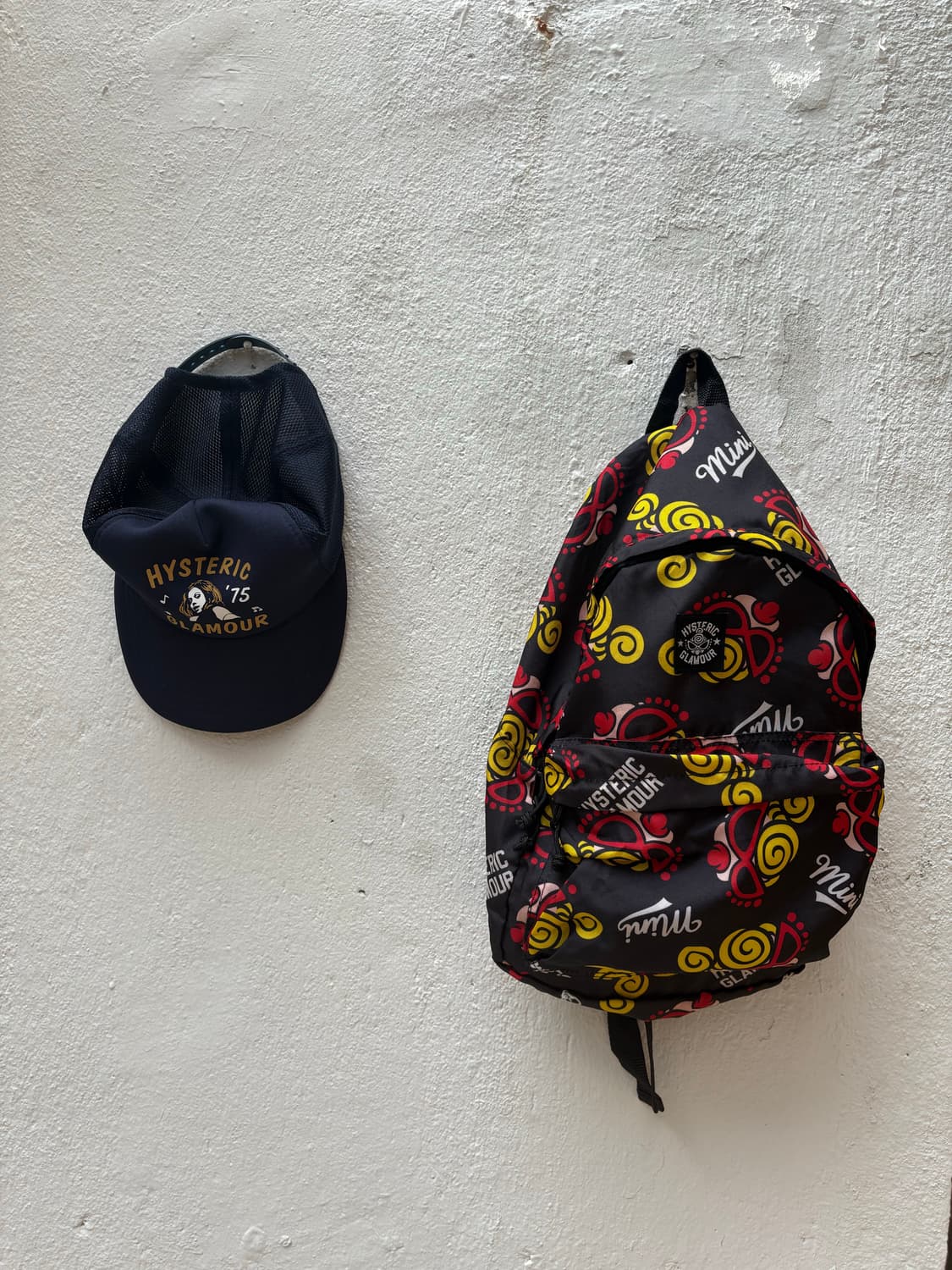 Hysteric Glamour Navy Mesh Trucker Cap 상품이미지5