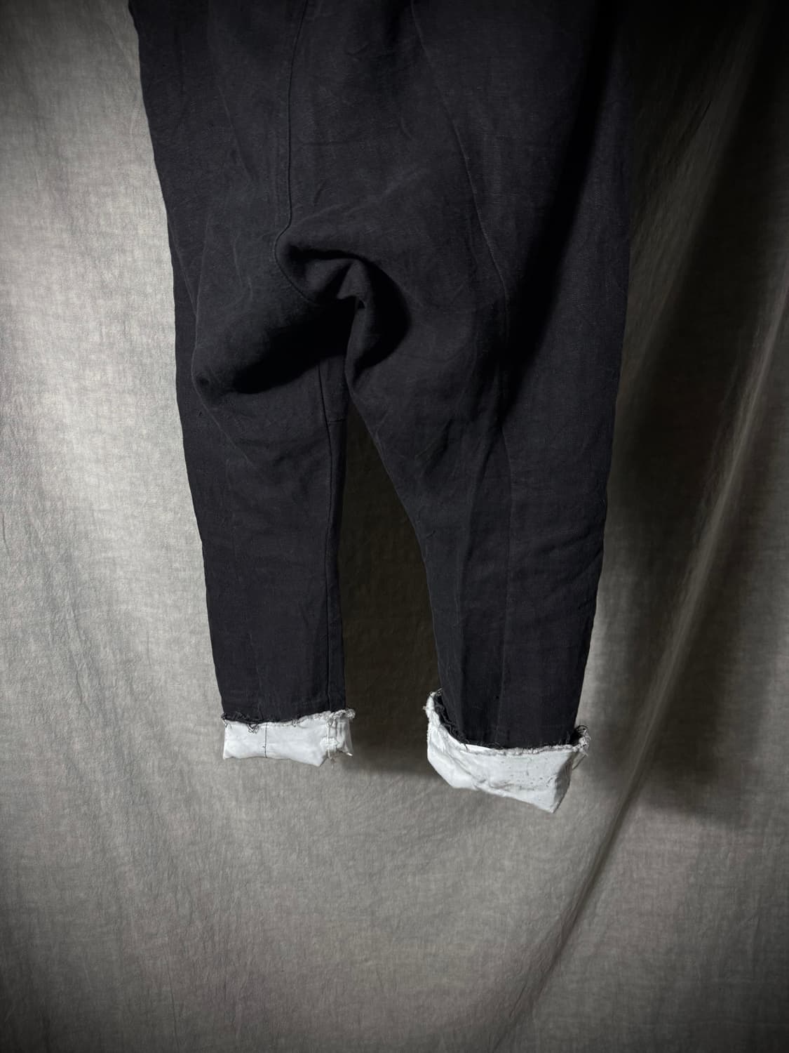 KMRii Hand-Stitched Linen Cropped Pants  상품이미지7