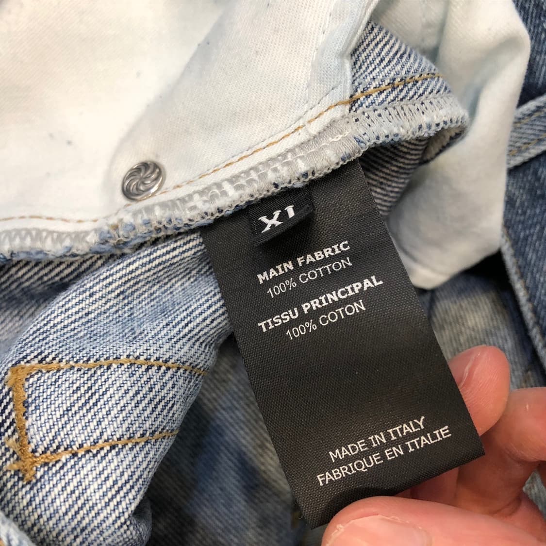 베트멍 크리스탈 앞로고 데님 상품이미지10