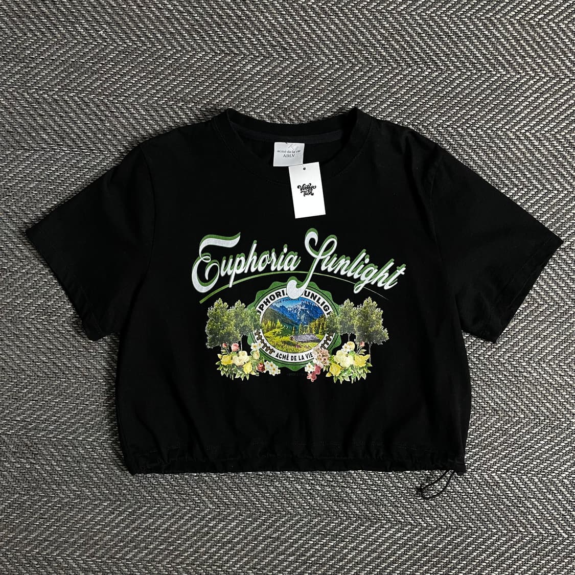 아크메드라비 빅로고 크롭 티셔츠o 3350 상품이미지1