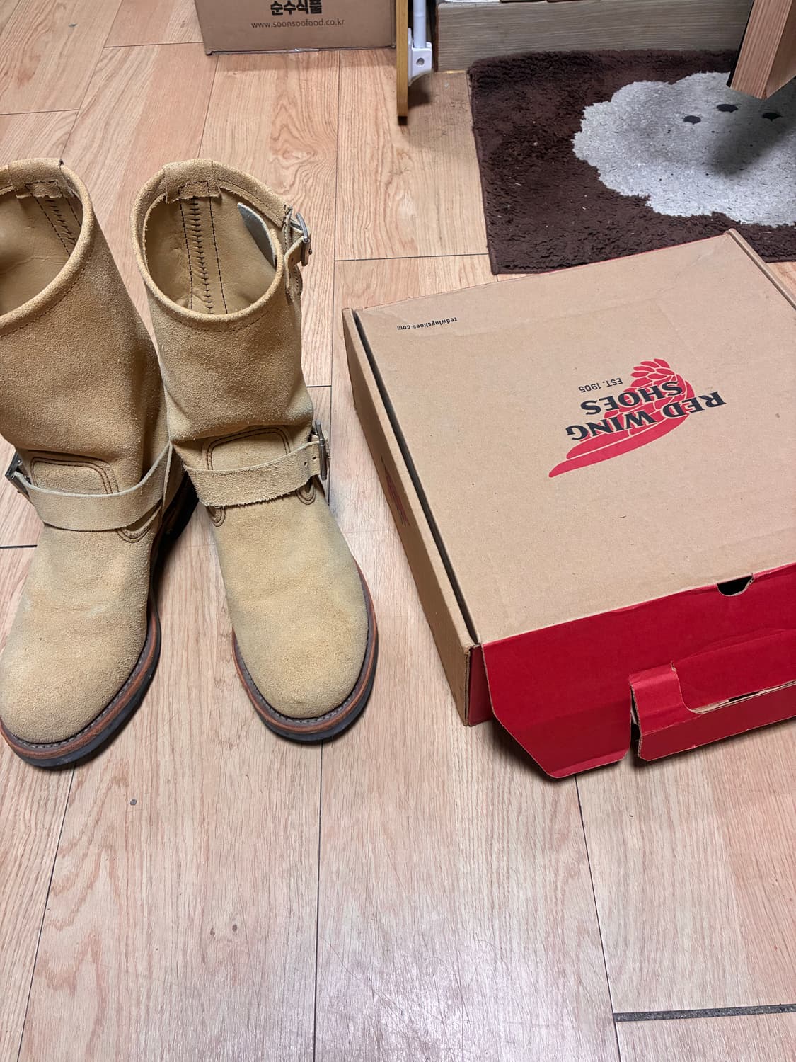 9.5D 레드윙 8268엔지니어부츠 상품이미지2