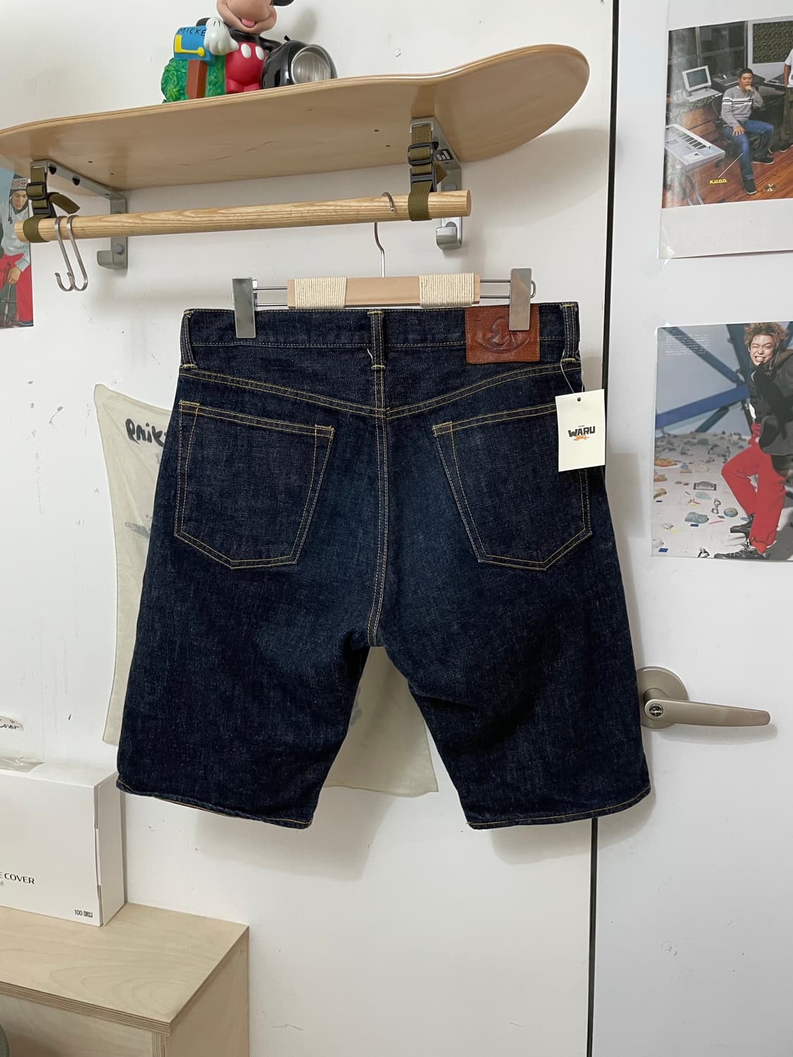 이터널 버뮤다 데님팬츠 (M) made in japan 상품이미지1
